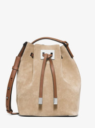 Michael Kors Miranda 女士真皮水桶包 中号