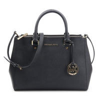  MICHAEL KORS 女士牛皮 小牛皮单肩手提包 黑色 中号 30S4GTVS6L