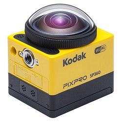 Kodak 柯达 SP360 运动型摄像机 完美套装(214-360度拍摄视角 1638万像素 160度超广视角 全高清视频 WiFi操作)