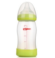 限地区：pigeon 贝亲 AA78 宽口径PP奶瓶 240ml*2件+凑单品