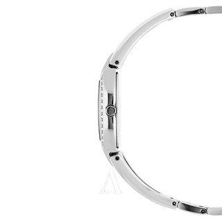SEIKO 精工 SUP083 女士石英手表 17mm 贝母盘 银色不锈钢带 酒桶形