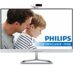 PHILIPS 飞利浦 A222C3WHW 21.5英寸一体机电脑（i3-4030U 4GB 500GB DOS WiFi)