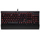 美商海盗船（USCorsair）Gaming系列 K70 LUX 机械游戏键盘 红色背光 黑色 红轴