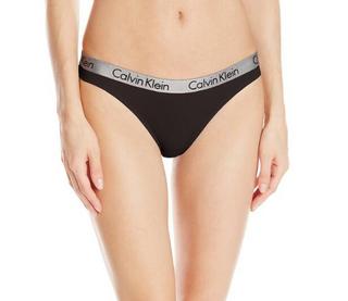 Calvin Klein QD3539  Logo Cotton Thong 女士内裤