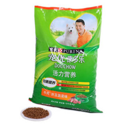 DOG CHOW 康多乐 牛肉肝蔬菜 成犬狗粮 15kg+凑单品