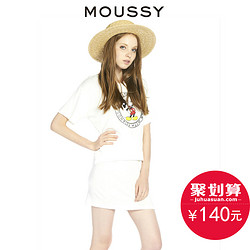 MOUSSY 0108AY90-5140  女士两件套套装