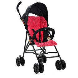 Pouch 舒适透气 折叠方便 易携带 婴儿车 A07 红