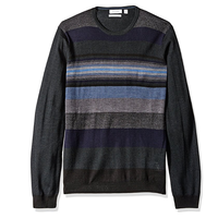 Calvin Klein Merino Pop Stripe 男士羊毛混纺T恤