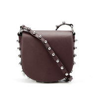 ALEXANDER WANG Mini Lia 女士真皮单肩包