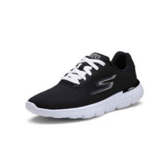 SKECHERS 斯凯奇 女子休闲跑步鞋 14351 BKW/NVW