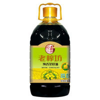 老榨坊 纯香菜籽油 非转基因食用油 5L