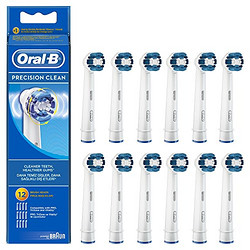 Oral-B 欧乐-B EB20 精准清洁型 电动牙刷头 12只装 