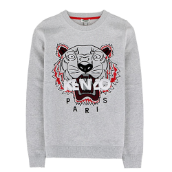 KENZO Tiger 4XJ-2SW705 女士虎头图案卫衣