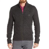 Original Penguin Chunky 男士拉链羊毛开衫