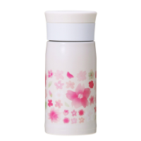同步上线：THERMOS 膳魔师 Starbucks 星巴克合作款 不锈钢樱花保温杯 350ml/480ml