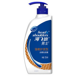 Head & Shoulders 海飞丝 男士 强根护发型 去屑洗发露 730ml