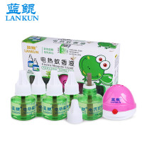 LANKUN 蓝鲲 电热蚊香液套装 5瓶