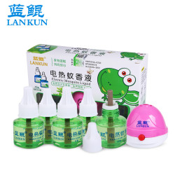 LANKUN 蓝鲲 电热蚊香液套装 5瓶