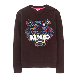 KENZO Tiger 女士虎头刺绣卫衣 限定款 XS/L码