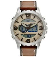 新低价:FOSSIL NATE系列 JR1506 男款时装腕表