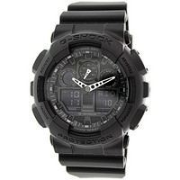 CASIO 卡西欧 G-SHOCK系列 GA-100-1A1 男士双显运动腕表