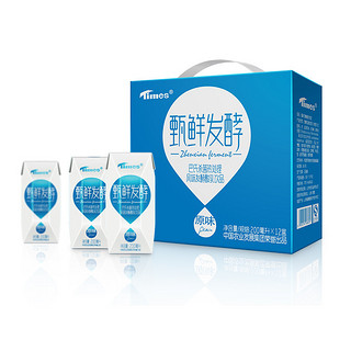 TIMESS 时代 甄鲜风味发酵酸乳 酸牛奶 200ml*12