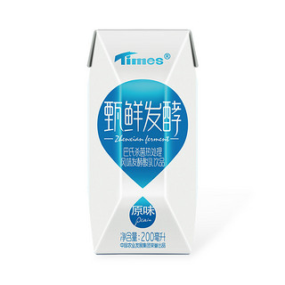 TIMESS 时代 甄鲜风味发酵酸乳 酸牛奶 200ml*12