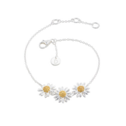 DAISY WELLBEING 雏菊系列 925纯银18K镀金 女款手链
