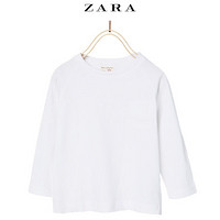  ZARA 童装  基本款口袋 T恤