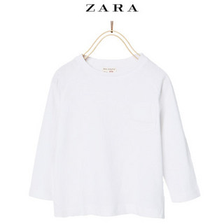  ZARA 童装  基本款口袋 T恤