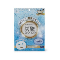 Cotton labo 碳酸保湿 补水抗氧化面膜 3片*2件