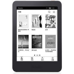 掌阅iReader Plus R6801 电子书阅读器 8G内存 护眼非反光电子墨水屏 6.8英寸 更轻薄（黑色）