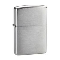 限地区：ZIPPO 芝宝 沙子拉丝镀铬200 打火机
