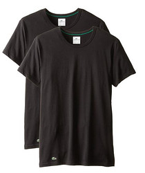 LACOSTE  Colours Cotton Stretch Crew 男士纯棉T恤 2件装*2套