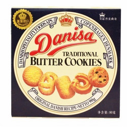 【京东超市】印尼Danisa皇冠丹麦曲奇（饼干）90g盒