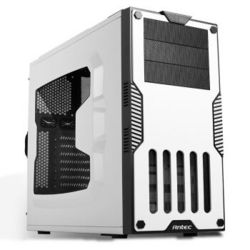 Antec 安钛克 GX900 白色 中塔机箱（支持ATX主板/支持超长显卡/18cm高度散热器/6个风扇位/电脑机箱)