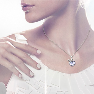 Swarovski 施华洛世奇 992701/1121054 心形水晶吊坠项链