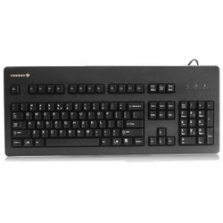 CHERRY 樱桃 G80-3000LPCEU-2机械键盘 黑色 黑轴