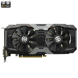 索泰（ZOTAC）GeForce GTX1050Ti-4GD5 X-GAMING OC 1354-1468MHz/7008MHz 4G/128bit GDDR5 PCI-E显卡