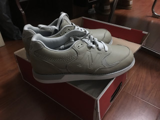nb 985 new balance mw985真皮徒步鞋