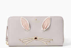 Kate Spade NEW YORK make magic fluffy bunny lacey 女士长款钱包