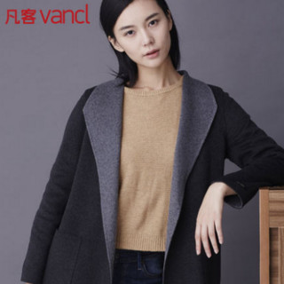 VANCL 凡客诚品 1090896 女士羊毛混纺大衣