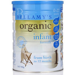 BELLAMY'S 贝拉米 婴幼儿有机奶粉 1段 900g