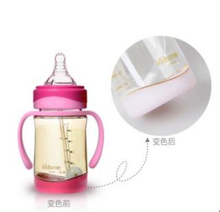 kidsme 亲亲我 感温PPSU吸管奶瓶 160ml