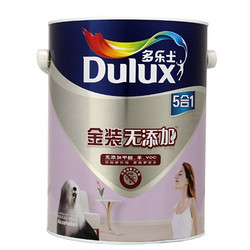 Dulux 多乐士 金装无添加五合一墙面漆 A834 5L