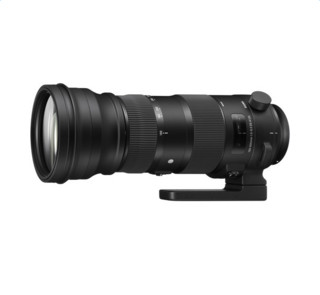 SIGMA 适马 150-600mm f/5-6.3 DG OS HSM sports 单反镜头 150mm-600mm 佳能口 黑色