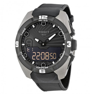 TISSOT 天梭 T-Touch T0914204606100 Expert Solar 男款太阳能腕表托尼·帕克定制款