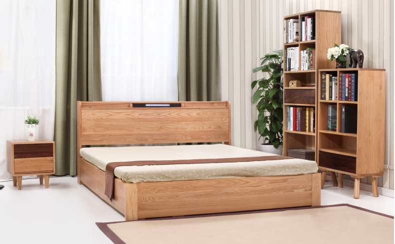 你的木地板怎能少个搭档 实木双人床优选推荐