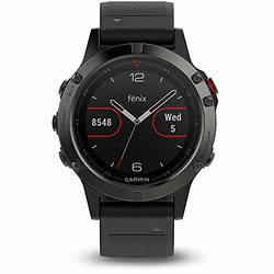 GARMIN 佳明 fenix 5 英文蓝宝石 GPS运动腕表