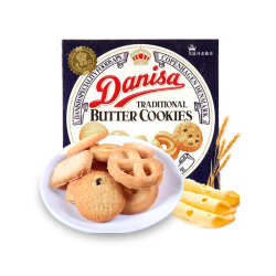 Danisa 皇冠 丹麦曲奇饼干 原味 90克/盒